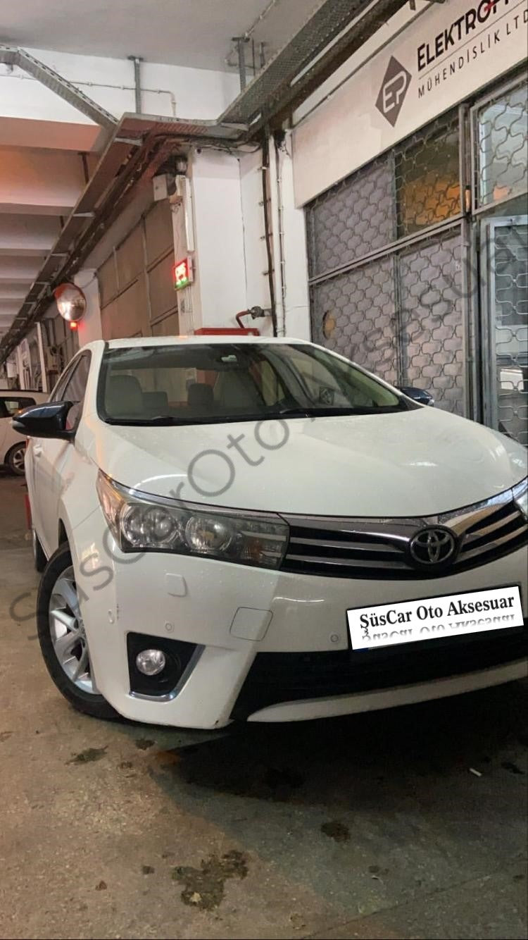 Toyota Avensis 2015-2018 Batman Yarasa Ayna Kapağı Piano Black ABS Plastik image 3