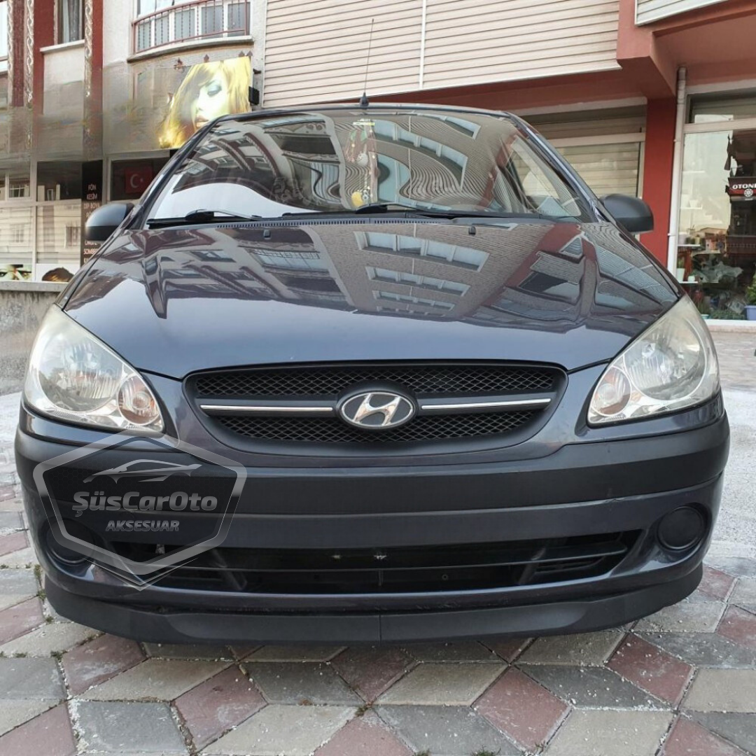 Hyundai Getz 2002–2011 Uyumlu Üniversal Astra H lip Esnek Ön Lip 2 Parça Tampon Altı Dil Karlık Ön Ek image 2