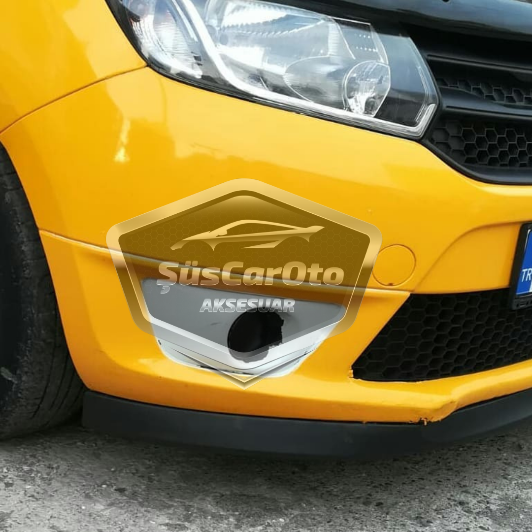 Dacia Logan 2009-2020 Uyumlu Üniversal Astra H lip Esnek Ön Lip 2 Parça Tampon Altı Dil Karlık Ön Ek image 5