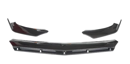 Renault Clio 5 Esnek BRABUS Lip 3 Parça Piano Black ABS Plastik Flaplı image 7