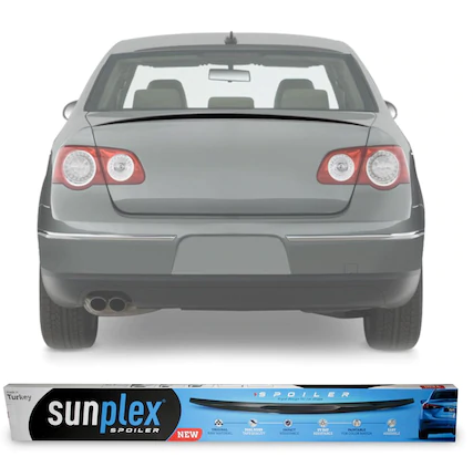 SUNPLEX Volkswagen Passat B6 Bagaj Üstü Spoiler Çıta Piano Black image 0
