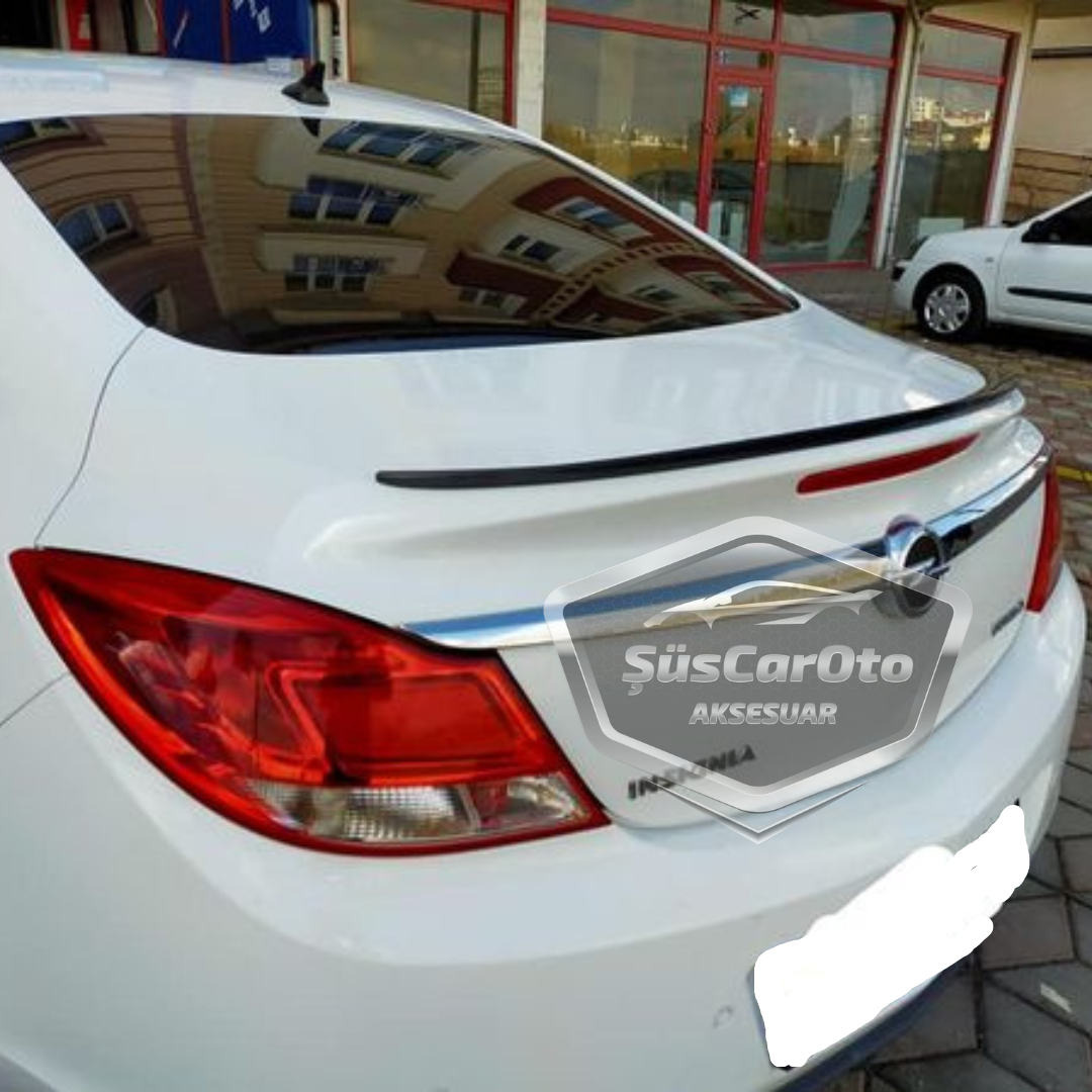 Opel İnsignia A 08-17 Bagaj Üstü Spoiler Bagaj Çıtası Piano Black Parlak Siyah image 1