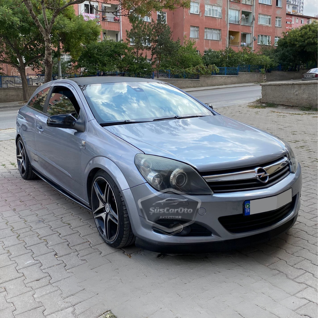 Opel Astra H 2004-2014 Uyumlu Üniversal Astra H lip Esnek Ön Lip 2 Parça Tampon Altı Dil Karlık Ön Ek image 6