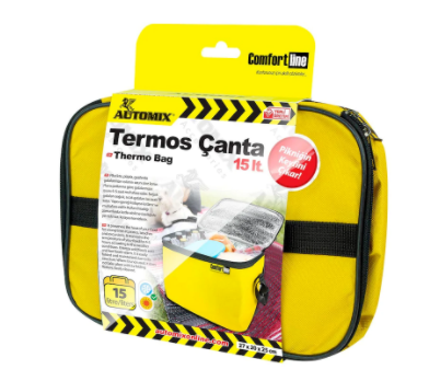 Automix Araba Araç İçi Sıcak Soğuk Korumalı Termos Çanta 15 lt image 0