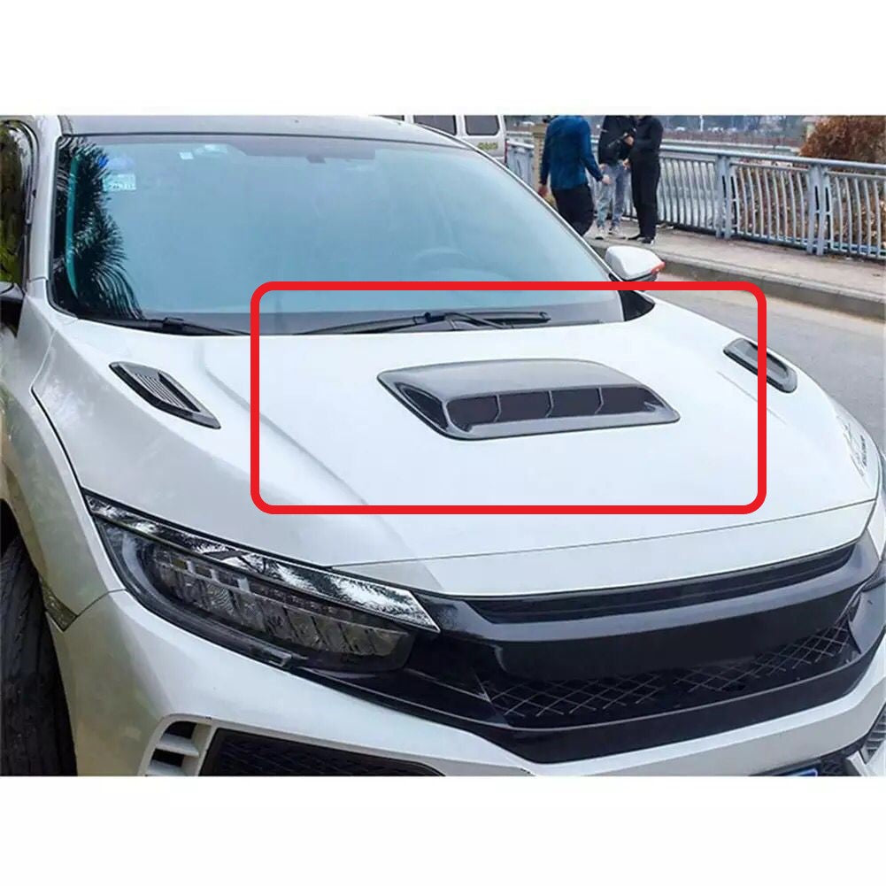 Üniversal Her Araca Uyumlu Büyük Kaput &amp; Tavan Üstü Havalandırma Izgarası Venti Air Scoop image 1