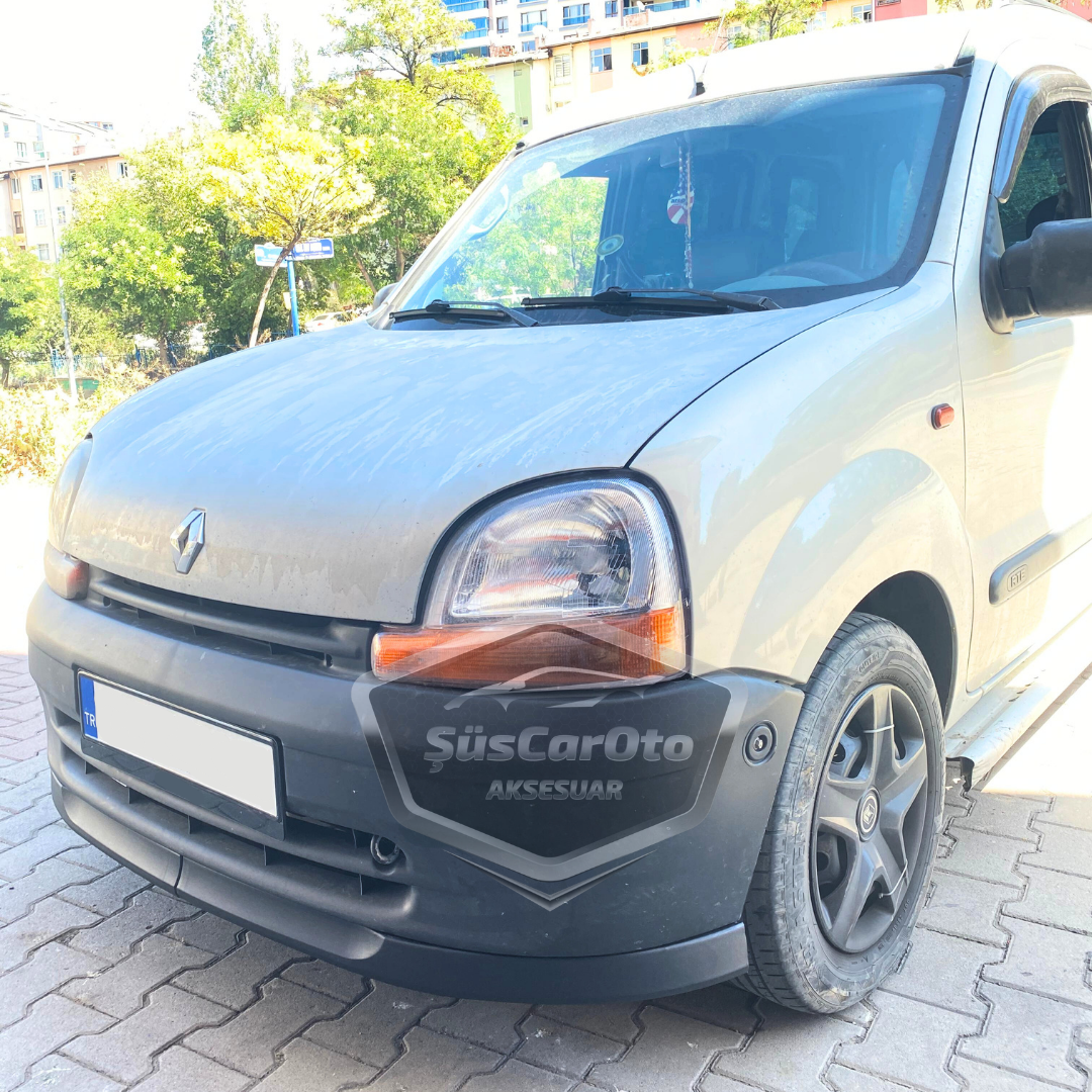 Renault Kangoo 1 1998-2007 Uyumlu Üniversal Astra H lip Esnek Ön Lip 2 Parça Tampon Altı Dil Karlık Ön Ek image 2
