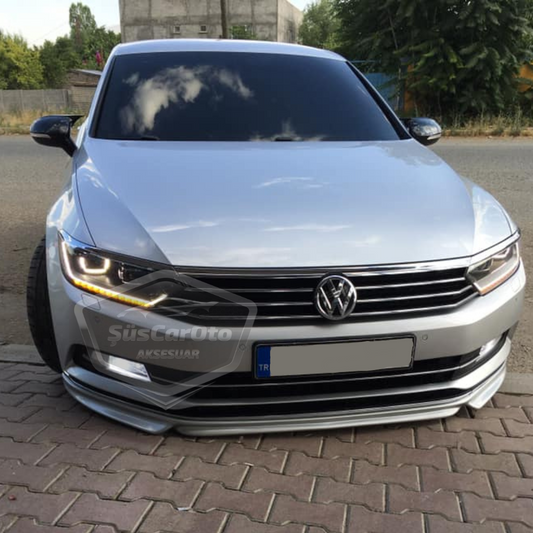 Vw Passat B8 2015 Sonrası Batman Yarasa Ayna Kapağı Piano Black ABS Plastik image 0