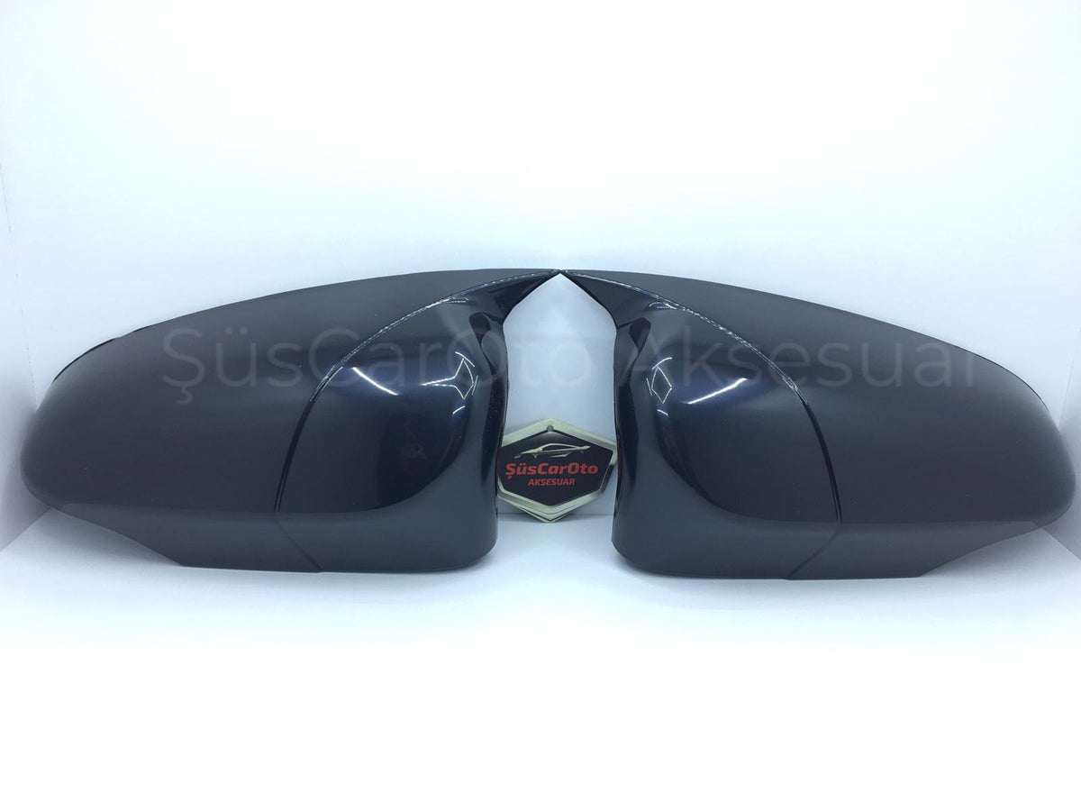 Toyota Yaris 2012-2015 Batman Yarasa Ayna Kapağı Piano Black ABS Plastik image 7