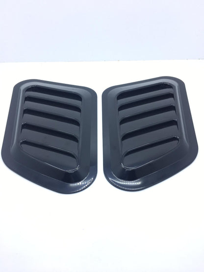 Üniversal Her Araca Uyumlu Piano Black Kaput Üstü Havalandırma Izgarası image 5