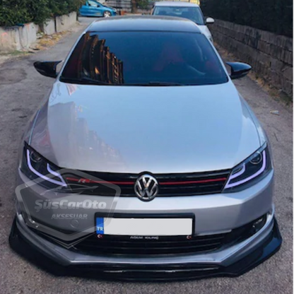 Vw Jetta MK6 2011 Sonrası Batman Yarasa Ayna Kapağı Piano Black ABS Plastik image 1