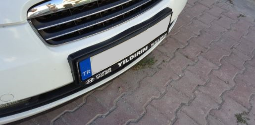 Hyundai Era Plakalık Honda Toyota Plaka Altlığı Plaka Tutucu image 2