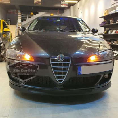 Alfa Romeo 147 Uyumlu Üniversal Astra H lip Esnek Ön Lip 2 Parça Tampon Altı Dil Karlık Ön Ek image 0