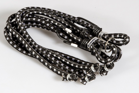 Space 6 Kollu Bagaj Ahtapotu Gergi Lastiği Bagaj Ekipmanı 8mm x 40cm image 0