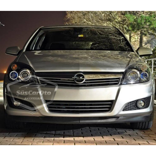 Opel Astra H 2004-2014 Uyumlu Üniversal Astra H lip Esnek Ön Lip 2 Parça Tampon Altı Dil Karlık Ön Ek image 0