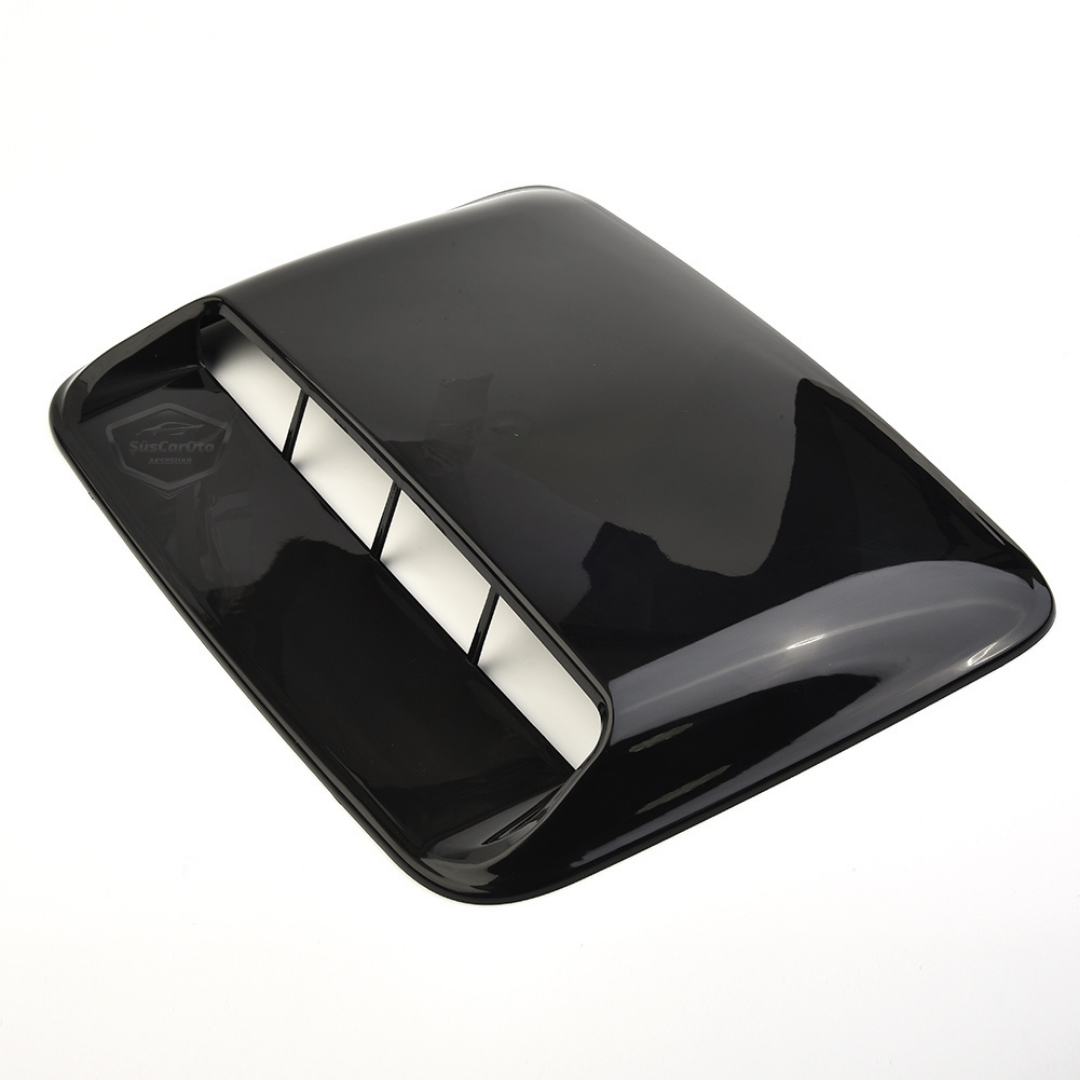 Üniversal Her Araca Uyumlu Geniş Kaput Üstü Havalandırma Izgarası Tavan Vent Air Scoop İthal 40 x 28 cm image 8