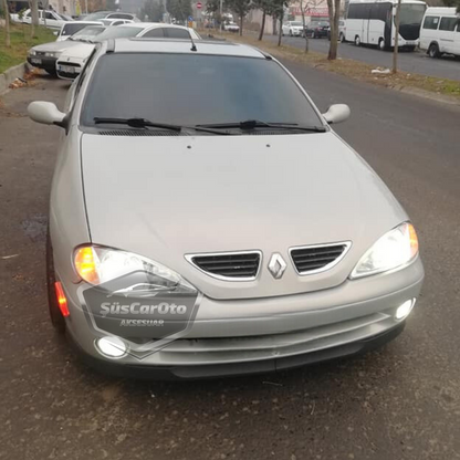 Renault Megane 1 1995-2003 Uyumlu Üniversal Astra H lip Esnek Ön Lip 2 Parça Tampon Altı Dil Karlık Ön Ek image 1