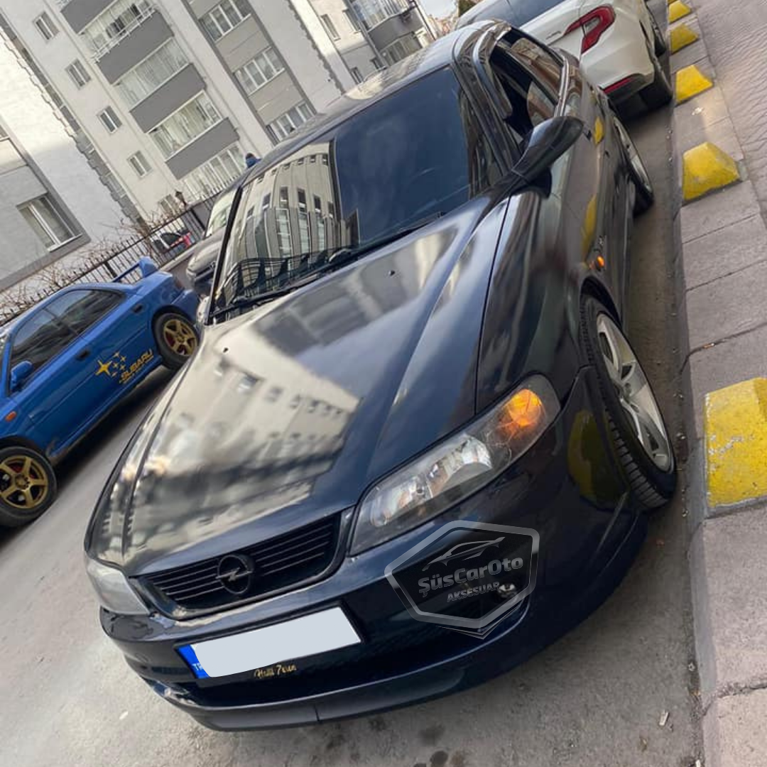 Opel Vectra B 1995-2002 Uyumlu Üniversal Astra H lip Esnek Ön Lip 2 Parça Tampon Altı Dil Karlık Ön Ek image 3
