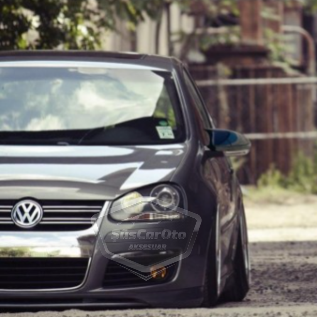 Vw Golf 5 2003-2009 Batman Yarasa Ayna Kapağı Piano Black ABS Plastik image 3