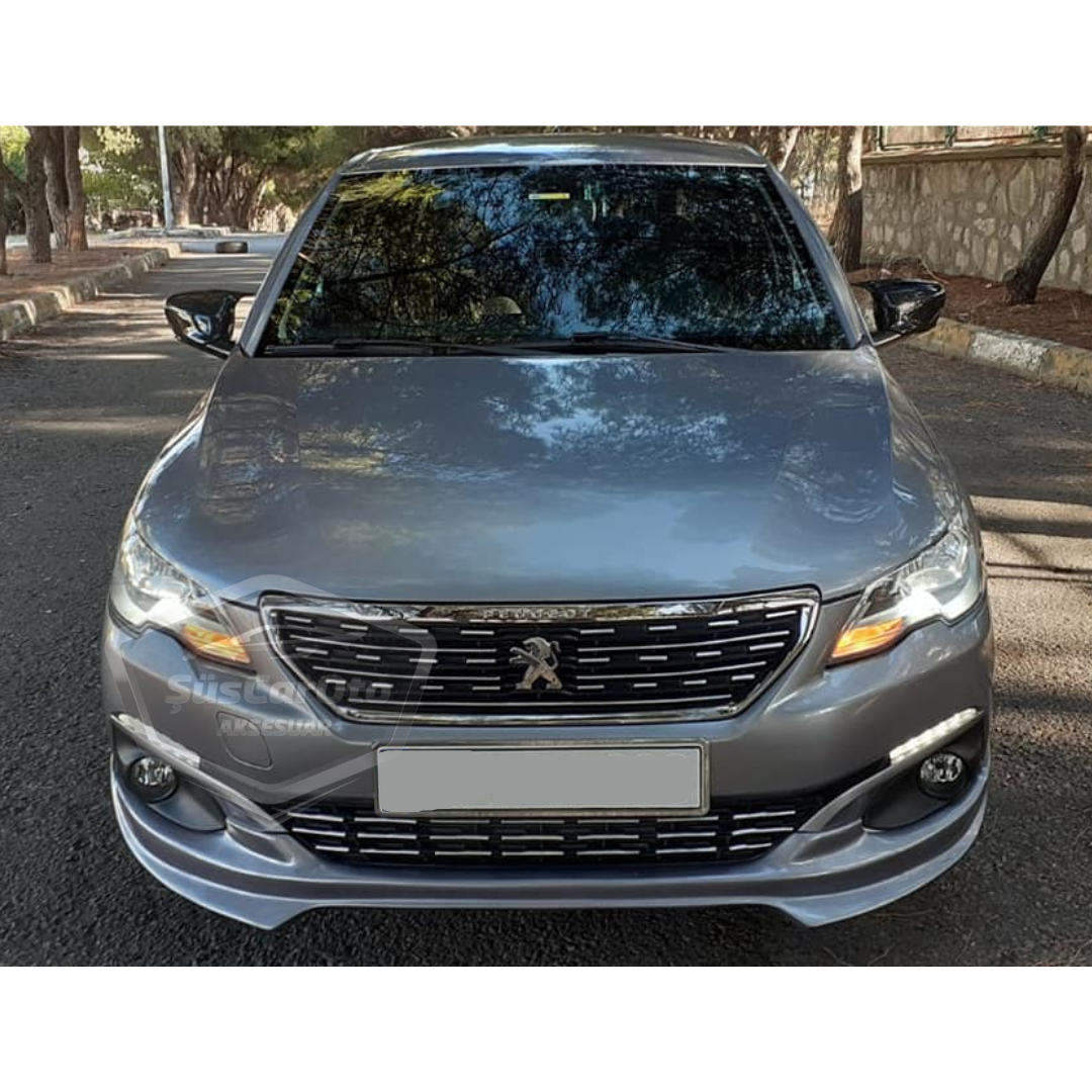 Peugeot 301 2012-2019 Batman Yarasa Ayna Kapağı Piano Black ABS Plastik image 5
