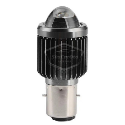 Otomobil Araç Motosiklet Mercekli Far Ampulü Led Far Çift Renk Sarı-Beyaz CSP Led Lamba Delici Yayıcı S2 Uzun Kısa 1 Adet BA20D H6 image 6
