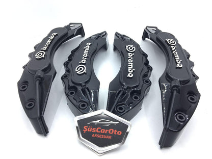 Brembo Fren Kaliper Kapağı 4'lü Set Üniversal 17'' ve Üzeri Siyah image 1