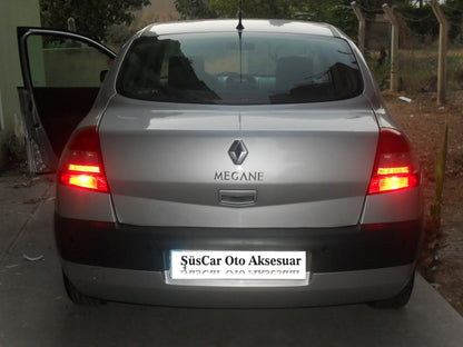 Renault Megane 2 Sedan Kasa Bagaj Üstü Spoiler Piano Black image 0