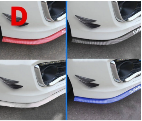 SAMURAİ Renkli Ez Lip Ön Lip Esnek Yumuşak 3M Yapışkanlı Ek 2.5 m Sarı Karbon image 9
