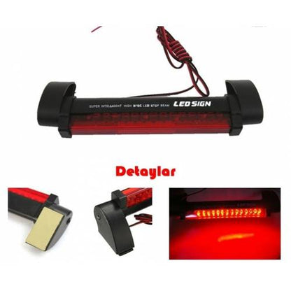 Araç Cam İçi Harici Stop Lambası 48 Ledli Üniversal 12 Volt image 4