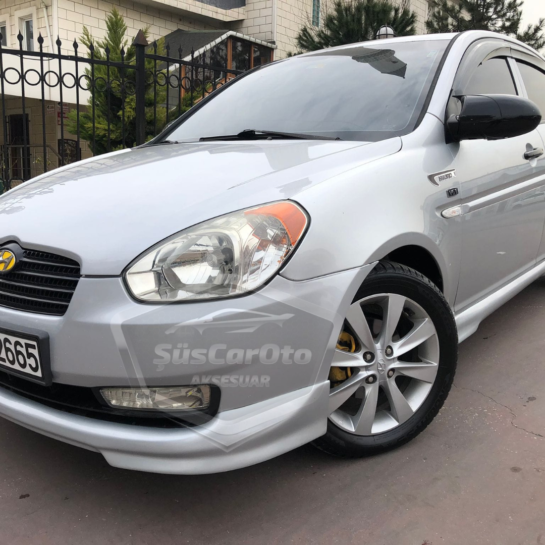Hyundai Accent Era 2006-2012 Batman Yarasa Ayna Kapağı Piano Black ABS Plastik image 6