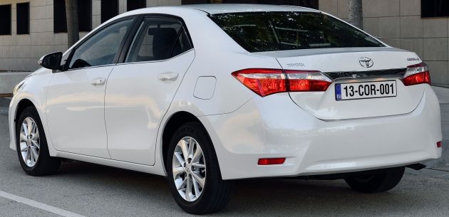 Toyota Corolla 13-18 Sedan Bagaj Üstü Spoiler Parlak Beyaz image 0
