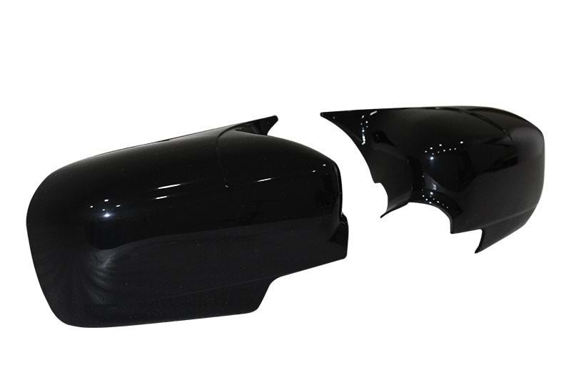 Honda Civic Vtec 2 2002-2005 Batman Yarasa Ayna Kapağı Piano Black ABS Plastik image 3