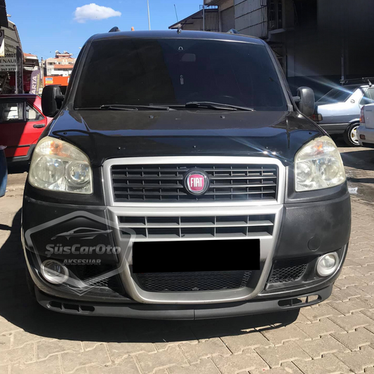 Fiat Doblo D2 2005-2010 Uyumlu Üniversal Laguna Lip Esnek Ön Lip 2 Parça Tampon Altı Dil Karlık Ön Ek image 0