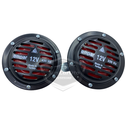 Empar Hella Tip Süper Tone Küçük Kafa Korna Seti 12 Volt 2 Adet image 4