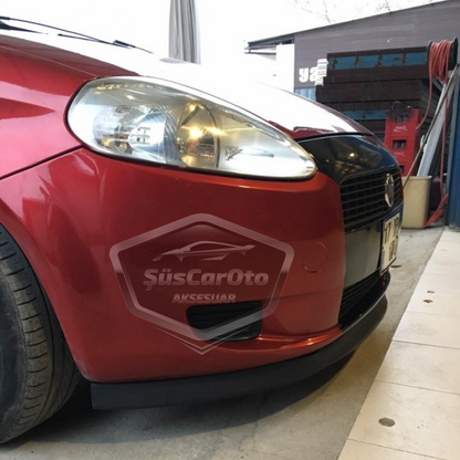 Fiat Punto 2006-2018 Uyumlu Üniversal Astra H lip Esnek Ön Lip 2 Parça Tampon Altı Dil Karlık Ön Ek image 2