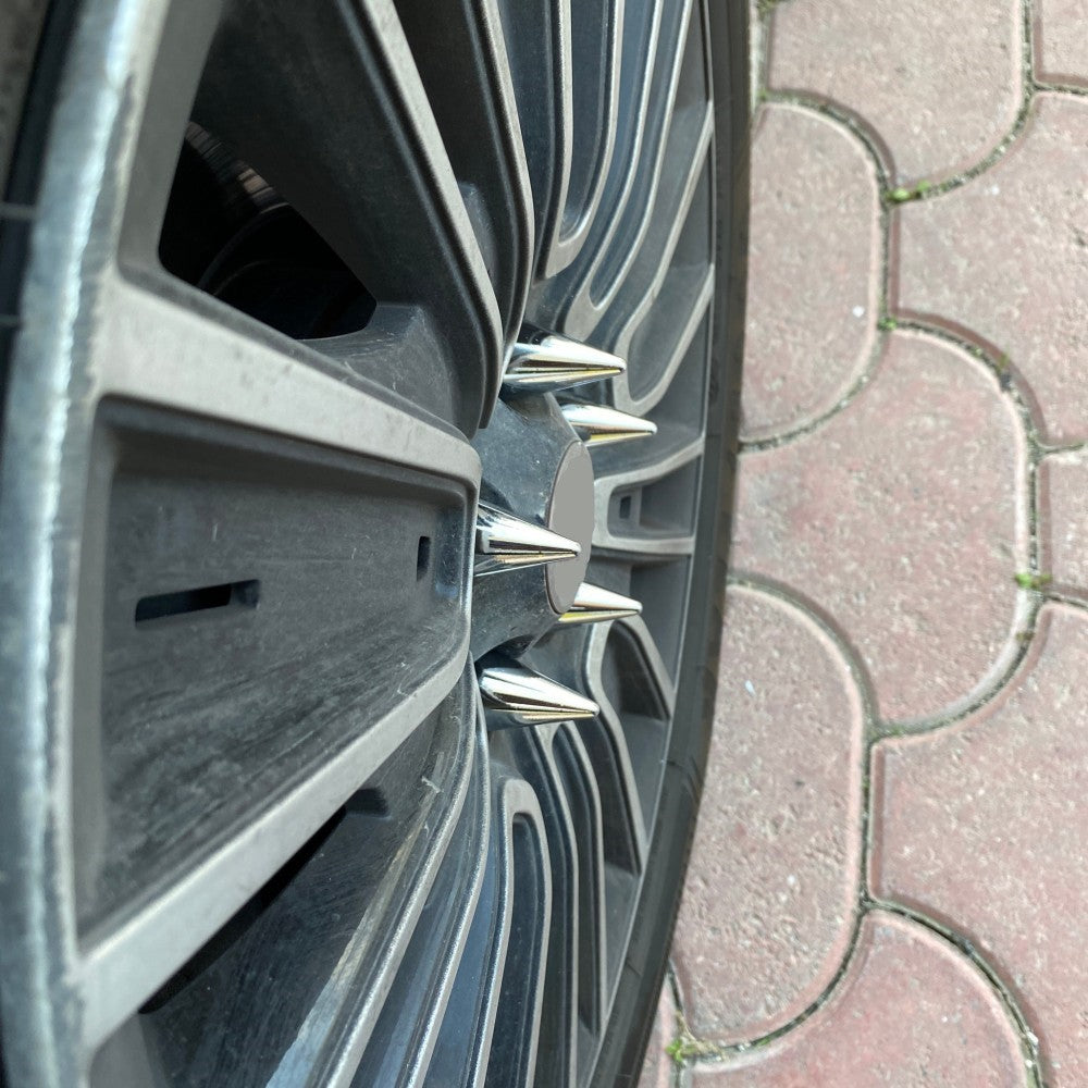 Sivri Mermi Bijon Kapağı Sökme Aparatlı 20 li Set 17 mm-19 mm KROM image 3