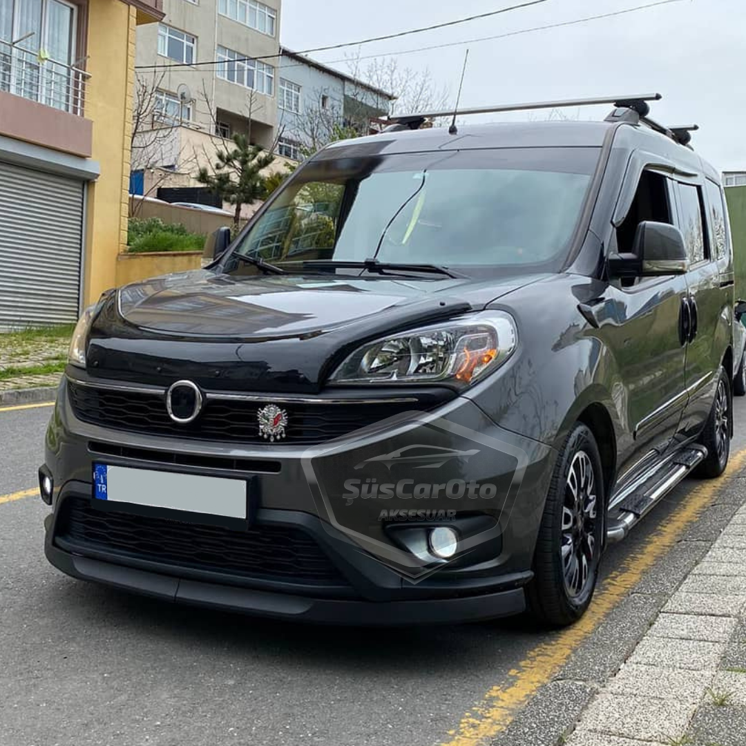Fiat Doblo D4 2015-2021 Uyumlu Üniversal Astra H lip Esnek Ön Lip 2 Parça Tampon Altı Dil Karlık Ön Ek image 0