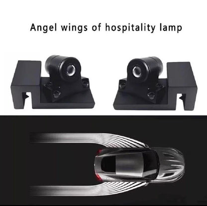 Araç ve Motosiklet Altı Angel Led Melek Kanat Beyaz 12 Volt image 1
