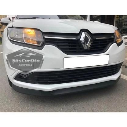 Renault Symbol 2013-2020 Uyumlu Üniversal Astra H lip Esnek Ön Lip 2 Parça Tampon Altı Dil Karlık Ön Ek image 7