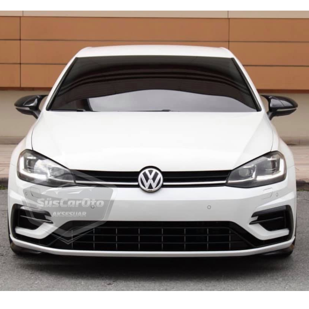 Vw Golf 7 7.5 2012-2020 Batman Yarasa Ayna Kapağı Piano Black ABS Plastik image 4