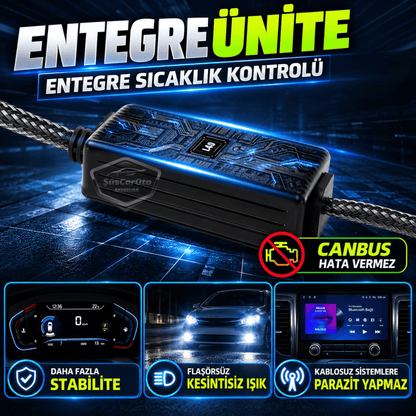 H7 Lazer Mercekli Far Ampulü Ufuk Çizgili Otomobil Araç Motosiklet Uyumlu Profesyonel Mini Projektör LED Beyaz Led Xenon Lamba 8200LM Şimşek Etkili Uzun Kısa 2 Adet 9/32v 70W